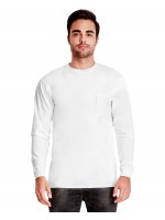 NEXT LEVEL 7451S POWER L/S POCKET CREW